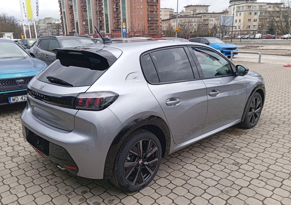 Peugeot 208 cena 99900 przebieg: 3, rok produkcji 2023 z Łomianki małe 67